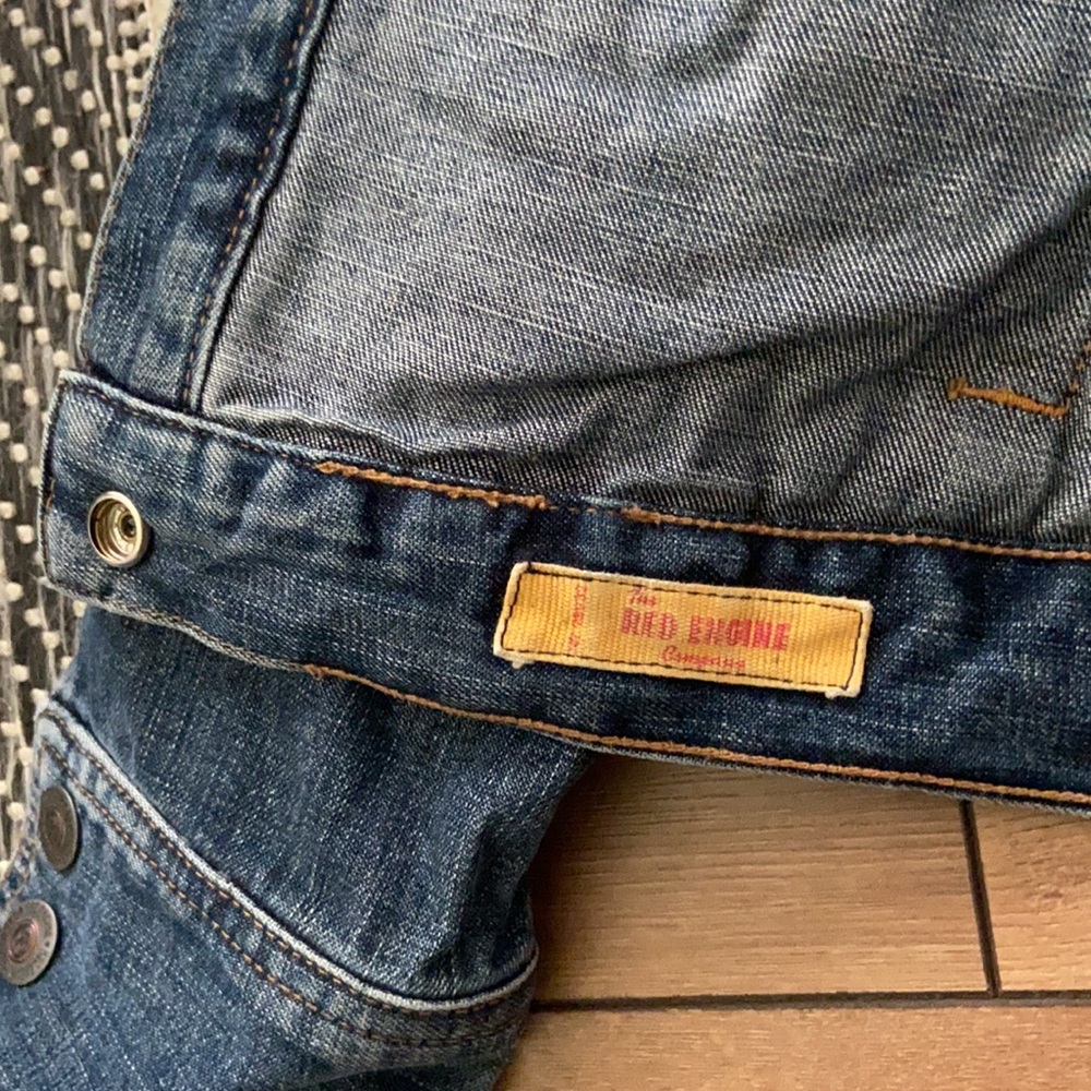 Red Engine Jean Jacket S - Picture 7 of 10